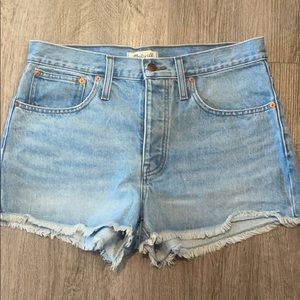 Madewell Relaxed Denim Shorts